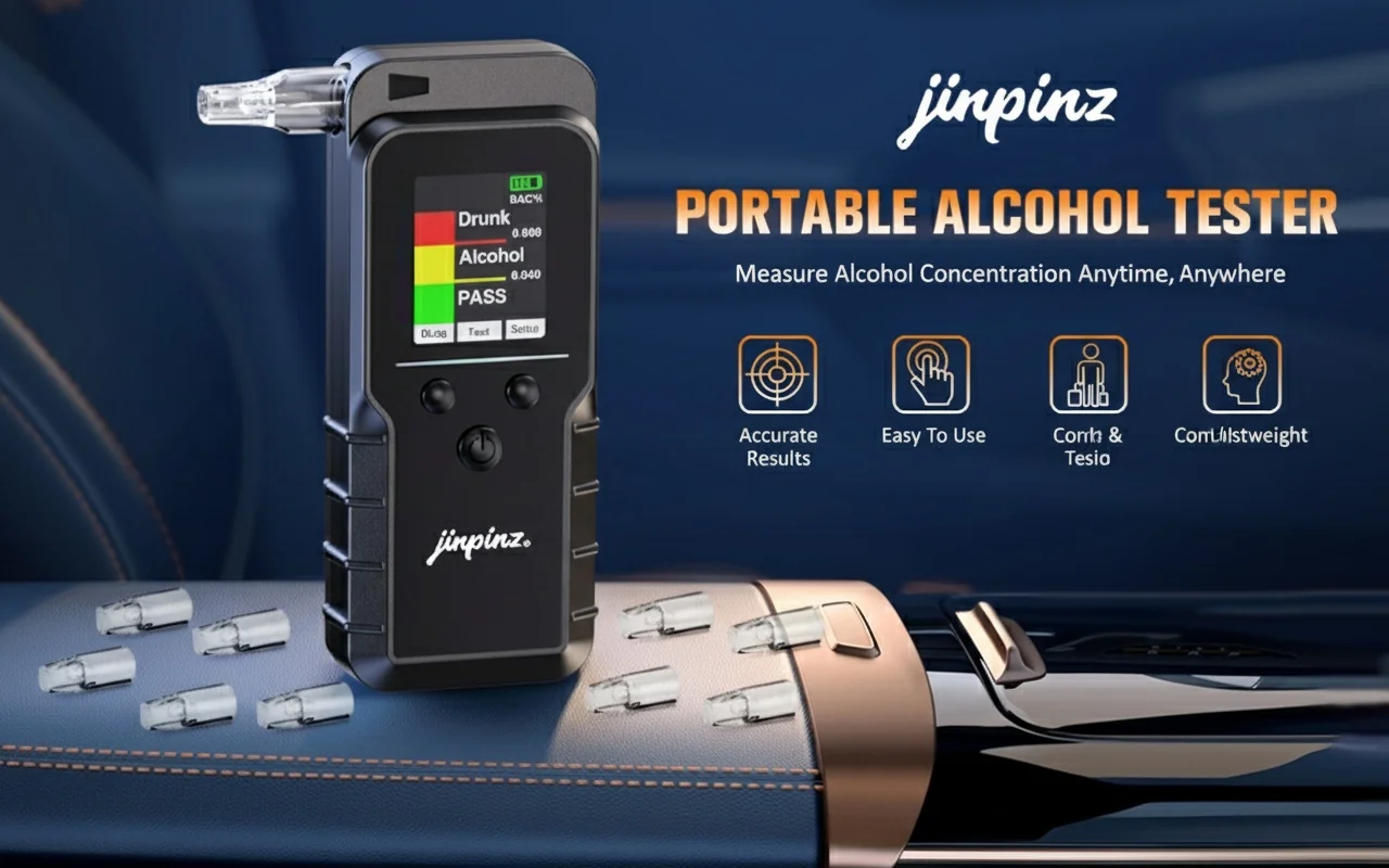Breathalyser sensor types comparison infographic