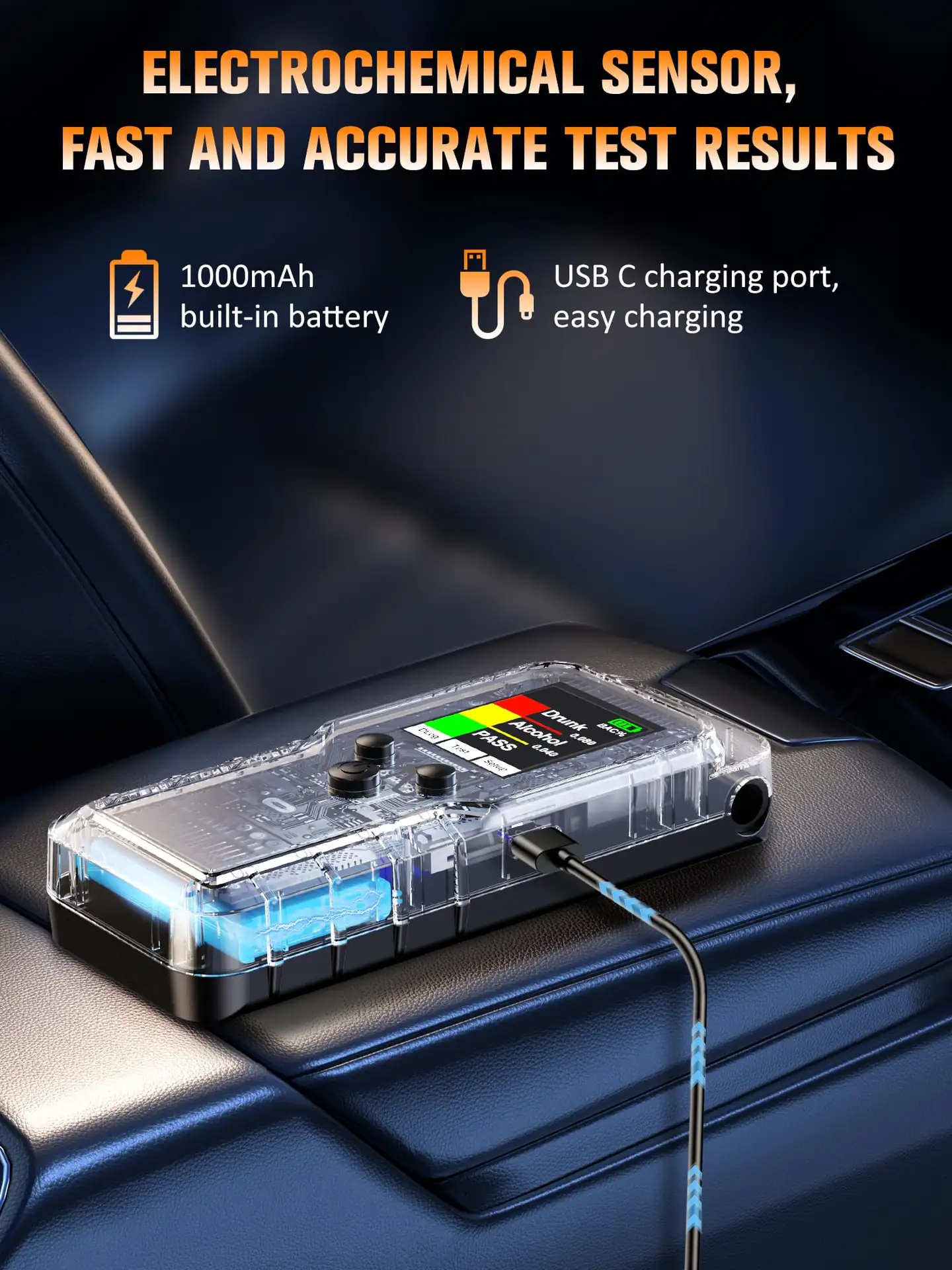 How to use breathalyser test home kit